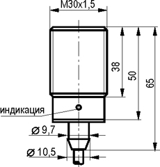 Габариты ISB AF8A-21-10-LP-C